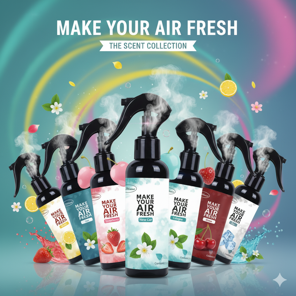 Sprays parfumé 150ml pour voiture